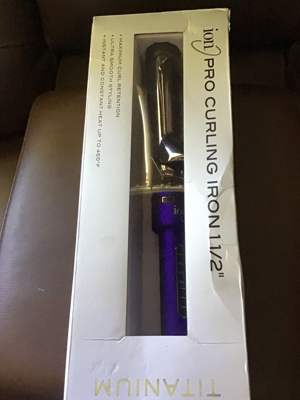 Pro Curling Iron 1 1/2" in Purple - Professal Styling Tool